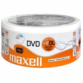 Resim Maxell DVD+R 8.5GB DL 240Min 8X 25Li Printable 