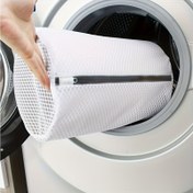 Resim 2 Adet Dayanıklı File Çorap Ayakkabı Yıkama Torbası - 360° Koruma, Yeniden Kullanılabilir Fermuarlı Makinede Yıkanabilir Sneaker ve Spor Ayakkabılar İçin Polyester Dairesel Yıkama Torbaları, Ayakkabı Temizleyici, Fermuarlı Koruyucu Çanta, Çamaşır Torbası 