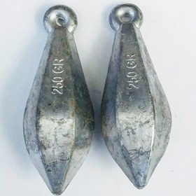 Resim Olta Kurşunu Piramit 250 Gram 2 Adet 