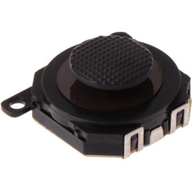 Resim Sony PSP 1000 Konsol Denetleyicisi, Aksesuar Kitleri, Sony PSP 1000 Aksesuarları için Siyah 3D Analog Joystick Thumb Stick Yedek 
