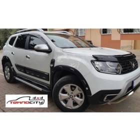 Resim TEKNOCİTY Dacia Duster 2018 + Çamurluk Dodik Kapı Kaplama Seti Kabartma Tip 