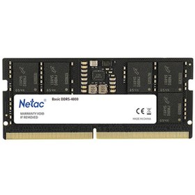 Resim Netac Basics Ddr5 16 Gb 4800 Mhz Notebook Ram - Ntbsd5n48sp-16 