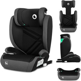 Resim Hugo i-Size Oto Koltuğu – ISOFIX, Ayarlanabilir Başlık, 100–150 cm - Siyah 