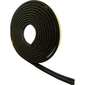 Resim Contacall Bondit 2'li Kauçuk Kapı ve Pencere Izolasyon Bandı Fitili 70 mt Siyah 