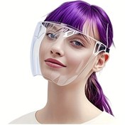 Resim Kadınlar için 0.89cm / 1.88cm / 1.14 Akrilik Tırnak Aracı, Şeffaf / HD Versiyon Tam Yüz Nefes Alabilir Maske - Alkolsüz, Hafif ve Rahat Manikürler ve Günlük Kullanım İçin Uygun, Tek Kullanımlık Değil 