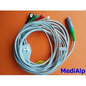 Resim Petaş Kma800 Ekg Kablosu 4 Leadli Snap Uçlu 