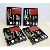 Resim Deri Defterli Divit Hokka Ve Mühür Seti Model 1 