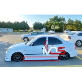 Resim Hyundai Accent Milenyum Kasa Aero Marşpiyel Sağ Sol Takım Fiberglass Boyasız 