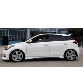 Resim Hyundai i20 Custom Yan Marşpiyel (Plastik) 