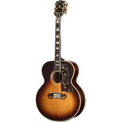 Resim Gibson Custom Pre-War SJ-200 Rosewood Elektro Akustik Gitar (Light Aged Faded Vintage Sunburst) 