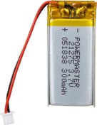 Resim 051838 3.7 VOLT 300 MAH LİTYUM POLİMER PİL Powermaster