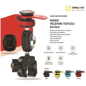 Resim Smnu Magic Telefon Tutucu Kırmızı Siyah 