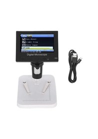 Resim - 1000x 2.0mp Usb Dijital Elektronik Mikroskop 8 Lcd Ekran Vga Büyüteç Dm4-s 