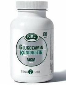 Resim Nbl Glukozamin Kondroitin Msm. 60 Tablet 