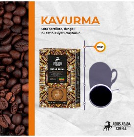 Resim Addis Ababa Coffee Harar Blend Moka Pot 4 x 250 G 