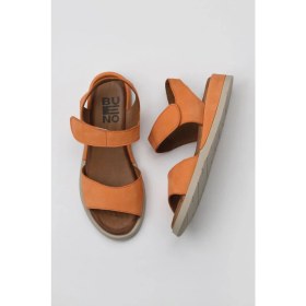 Resim Bueno Shoes Mercan Nubuk Kadın Düz Sandalet 01WY5100 01WY5100 