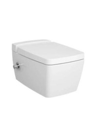 Resim VitrA Metropole VitrAfresh Entegra Ara Musluklu Asma Klozet Ve Kapak Takımı, Beyaz Diğer 