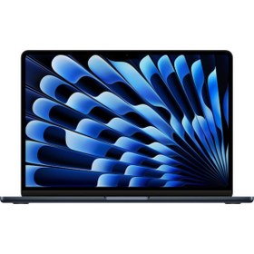 Resim Apple MacBook Air M3 Çip 8GB 256GB SSD macOS 13\ Taşınabilir Bilgisayar Gece Yarısı MRXV3TU\u002FA 