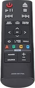 Resim UBD- / SA Için Gerekli Olmayan, UBD- RTAK5900179a Için Uygun Olan DVD oynatıcı Için Taşınabilir Uzaktan Kumanda, Yıllar Için Uygun 2 AAA Pil Içerir 