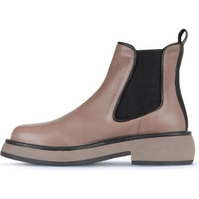 Resim Bueno Shoes Gri Vizon Deri Kadın Düz Bot 01WZ4501 01WZ4501 