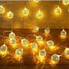 Resim Vıp Profesyonel Gerçek Aynalı Disko Topu Işık 4 Metre Gün Işığı Led Işık 220 Volt Eklemeli Model Gün Işığı 