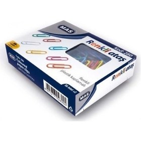 Resim MAS RENKLİ ATAŞ (PVC KAPLI) 28 mm 