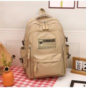 Resim Honeybeeshop Haki Yeni Model Büyük Kapasiteli Çok Bölmeli Şık Dayanıklı Spor Sırt Çantası Haki 