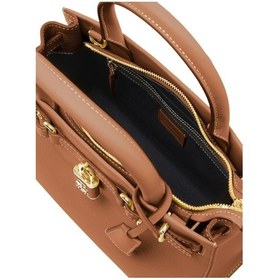Resim Tommy Hilfiger Kadın Amerıcan Icon Mını Tote Leather Tote Os-kahve-11700 Kahve 