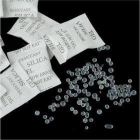 Resim 1 Gr. Silikajel - 25 Adet Nem Alıcı Rutubet Giderici Küf Önleyici Silika Jel 