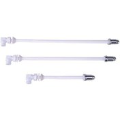 Resim ÖZBEST Krom Uçlu Plastik Model Taharet Çubuğu Orta Boy 25cm-32cm 