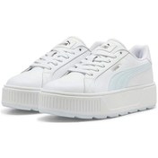 Resim Puma Karmen Kadın Spor Ayakkabı 38461517 Beyaz-su Yeşili Beyaz 