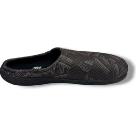 Resim Gezer 16689-26 Çizgi Desenli Termal Erkek Ev Terlik 