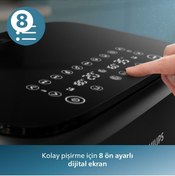 Resim Philips 2 Hazneli Airfryer, 9 Litre Aile Boyu Kapasite, Kızartma, Pişirme, Izgara, Isıtma 
