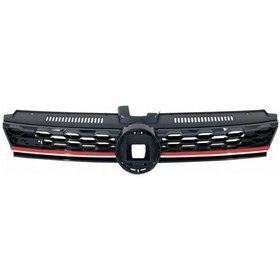 Resim Vw Golf 7.5 Gti Ön Panjur Izgara Kırmızı Şeritli 2017 / 2020 