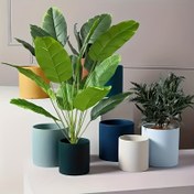 Resim 81.28 cm Yapay Tropikal Muz Bitkisi ile 12/18/24 Büyük Yapraklar - Ev, Bahçe, Veranda için Gerçekçi Plastik İç/Dış Dekorasyon - Bakım Gerektirmez, Saksıya İhtiyaç Yok - Sevgililer Günü, Anneler Günü, Dünya Günü için Mükemmel Hediye 