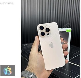 Resim Apple iPhone 16 Pro İkinci El TR | 256 GB | Çöl Titanyum 