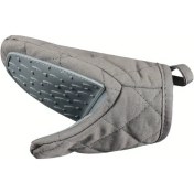 Resim Chuangyinshop Gri 1 Adet Bej Kapitone Silikon Fırın Eldiveni - Pembe Tutuş İle Sıcak Tencere Ve Tava Kullanımı 