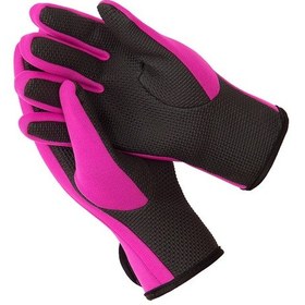 Resim Jeemson Yüzme Su Altı Eldiveni Cr 2mm Kaymazsız Isı Verici - Dalış Surf Bisiklet Snowboard Yemeği - Pembe L 