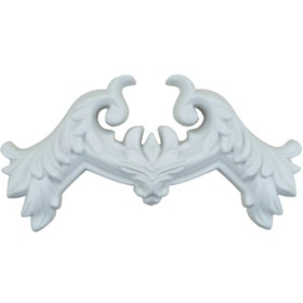 Resim DECOZZA Beyaz 4 Cm Çıta Uyumlu Dekoratif 4'lu Köşe Motifi Seti 