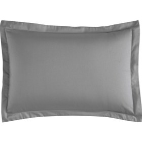 Resim Linens Mix&Match Saten Volanlı Yastık Kılıfı Seti Vizon 