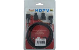 Resim Hadron HD4576 Plastik HDMI Kablo - 1.2m 
