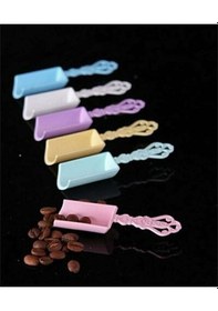 Resim Çok Renkli 6'lı Baharat Küregi Ahşap - Şeffaf 