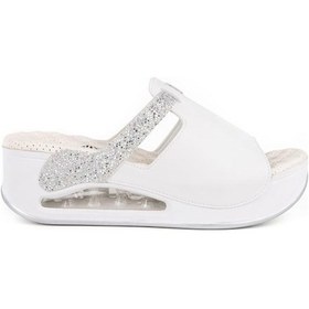 Resim Muya Libra Air Max Anatomik Taban Kadın Terlik Beyaz 36-40 001 