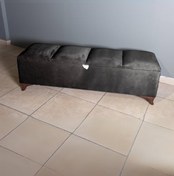 Resim Vetra V2 Sandıklı Bench Puf, Ceviz 