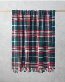 Resim Magie Koltuk Şalı 130x170 Cm Yeşil Kırmızı Yeşil Kırmızı 