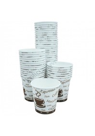 Resim Dağyüce Kağıt Karton Bardak Tek Kullanımlık Çay Kahve Bardağı - 4 Oz - 2000 Adet / Koli 
