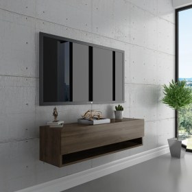 Resim Myniture Duvara Monte Tv Sehpası Ceviz S6101-2 