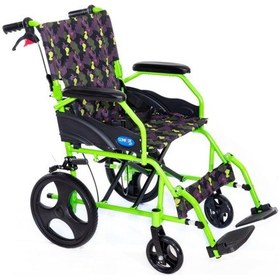 Resim Medikaltec Comfort Plus Ky863-12 Green Alüminyum Tekerlekli Sandalye 