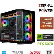 Resim ETERNAL POWER RYZEN 7 5700X 32G DDR4 1TB M.2 RTX5070 A520 A750W 