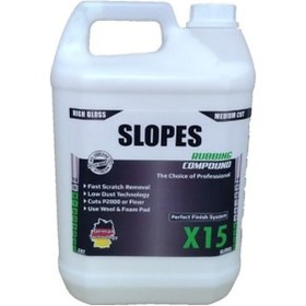 Resim Slopes X15 Çizik Çıkarıcı Pasta 5Lt. Yüksek Performanslı Formülü 